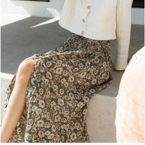 Carly Jean Los Angeles Delphine skirt BLACK